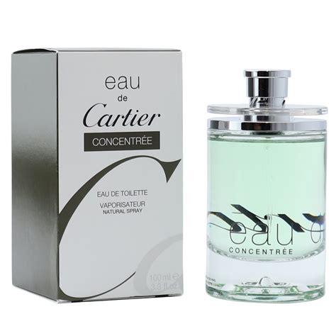 eau cartier concentree|cartier eau de toilette 100ml.